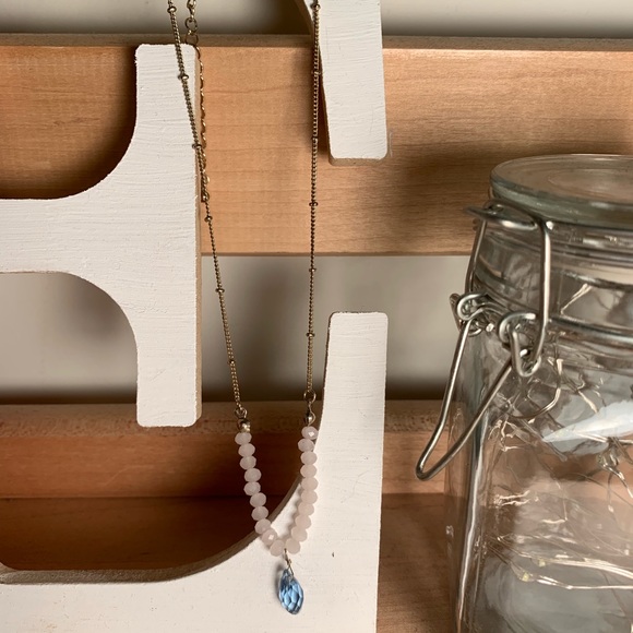 Blue Gem Necklace - Picture 2 of 2